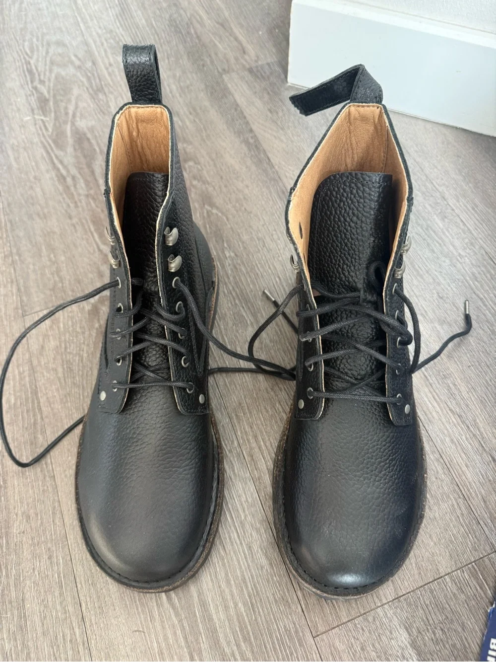 Birkenstock Black Bryson Men’s Lace-Up Boots Size EU44